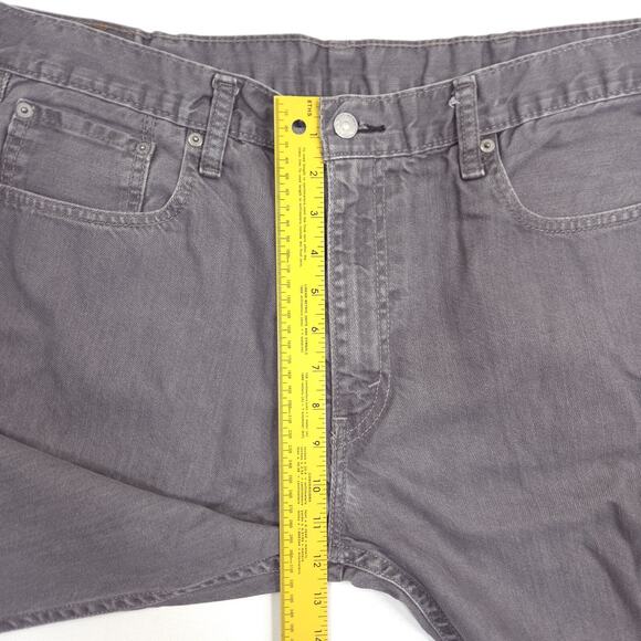 Levi's 569 Jeans Mens 38x29 Gray Loose Straight Fit Minimalist American Workwear - Picture 5 of 8